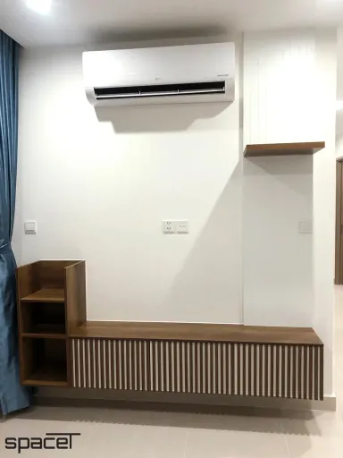 Phòng khách - Căn hộ 3PN The Origami (Vinhomes) - Phong cách Modern