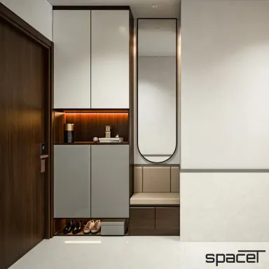 Lối vào - Căn hộ chung cư Orient Apartment - Phong cách Modern