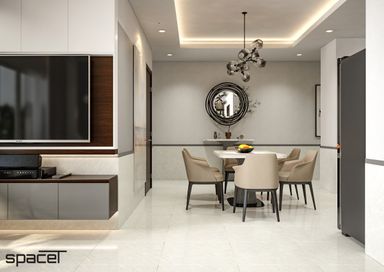  Phòng ăn - Căn hộ chung cư Orient Apartment - Phong cách Modern 