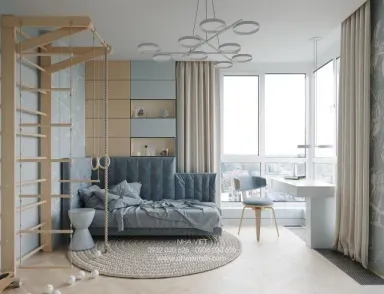 Phòng cho bé - Căn hộ Vinhomes Golden River - Phong cách Modern