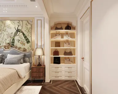 Phòng ngủ - Nhà phố Verosa Park Khang Điền - Phong cách Neo Classic Phòng ngủ - Nhà phố Verosa Park Khang Điền - Phong cách Neo Classic