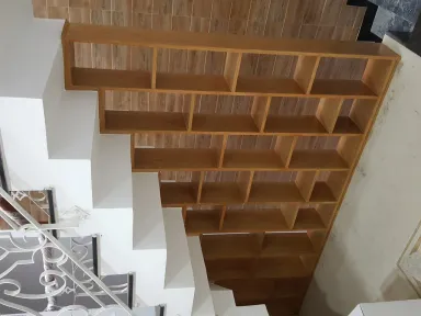 Cầu thang - Nhà phố 4 tầng Quận 12 - Phong cách Modern