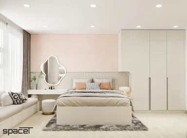 Phòng ngủ - Căn hộ Sunwah Pearl - Phong cách Modern