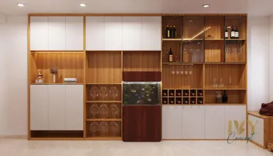 Lối vào - Căn hộ The CBD Premium Home - Phong cách Scandinavian