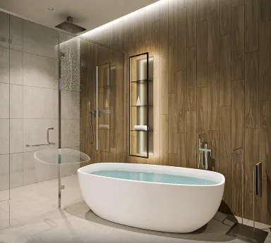 Phòng tắm - Khách sạn Ngã ba Liên Khương - Phong cách Modern