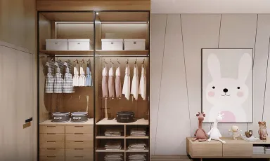 Phòng cho bé - Khách sạn Ngã ba Liên Khương - Phong cách Modern