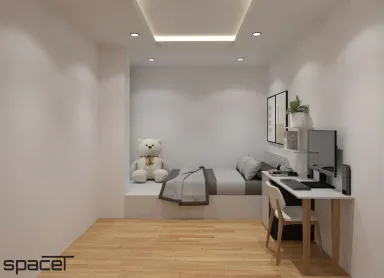 Phòng cho bé - Phòng ngủ Căn hộ Homyland 2 - Phong cách Modern + Scandinavian