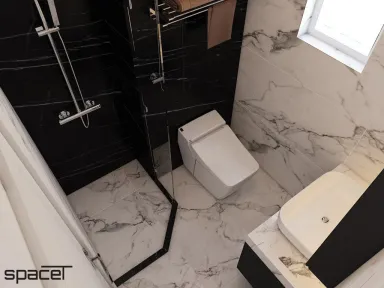 Phòng tắm - Căn hộ chung cư An Phú Apartment Quận 6 - Phong cách Modern