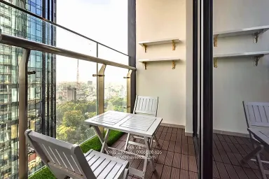 Lô gia - Căn hộ Vinhomes Ba Son Quận 1 - Phong cách Modern