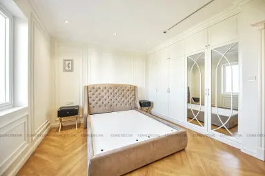 Phòng ngủ - Biệt thự Sol Villas TP. Thủ Đức - Phong cách Neo Classic