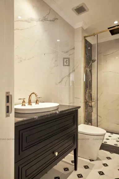 Phòng tắm - Biệt thự Sol Villas TP. Thủ Đức - Phong cách Neo Classic