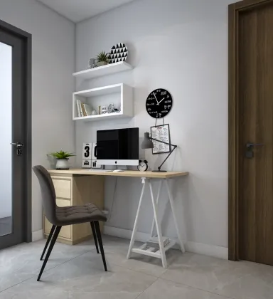 Phòng làm việc - Căn hộ 2PN Vinhomes Grand Park - Phong cách Modern