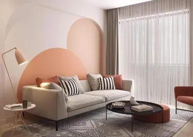 Căn hộ Masteri Thảo Điền - Phong cách Color Block