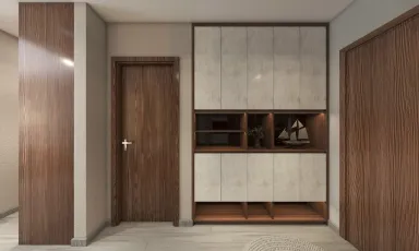 Lối vào - Căn hộ chung cư Grand View C - Phong cách Modern