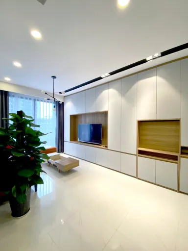 Phòng khách Phòng ăn - Căn hộ Safira Khang Điền - Phong cách Scandinavian + Modern