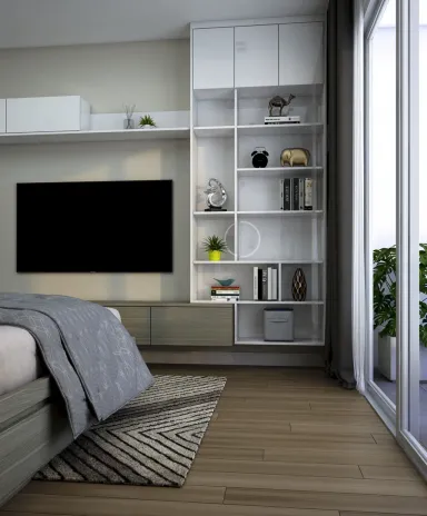 Phòng ngủ - Nhà phố 3PN Quận 7 - Phong cách Modern