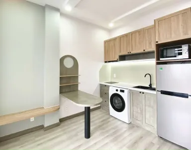 Phòng bếp - Nhà phố 350m2 Quận 7 - Phong cách Modern