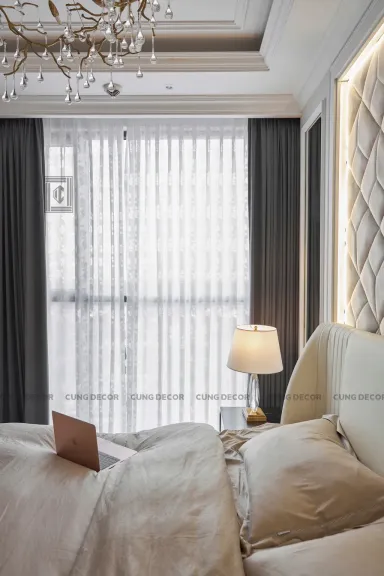 Phòng ngủ - Căn hộ cao cấp Thảo Điền Quận 2 - Phong cách Neo Classic Phòng ngủ - Căn hộ cao cấp Thảo Điền Quận 2 - Phong cách Neo Classic