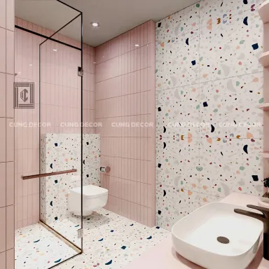 Phòng tắm - Nhà phố Hà Đô Quận 10 - Phong cách Bán cổ điển