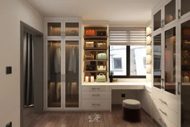 Phòng thay đồ - Nhà phố tại Quận 9 - Phong cách Modern