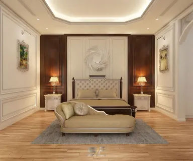 Phòng ngủ - Biệt thự Bình Dương - Phong cách Neo Classic Phòng ngủ - Biệt thự Bình Dương - Phong cách Neo Classic