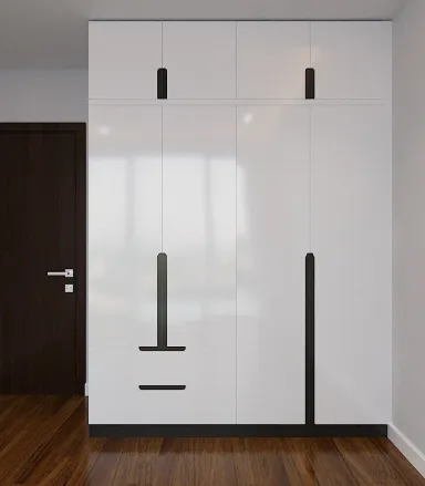 Phòng ngủ - Căn hộ Sarica Khu Sala - Phong cách Modern
