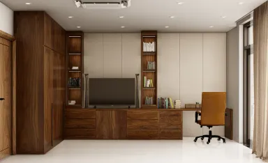 Phòng ngủ Phòng làm việc - Nhà phố khu Vinhomes Grand Park - Phong cách Modern