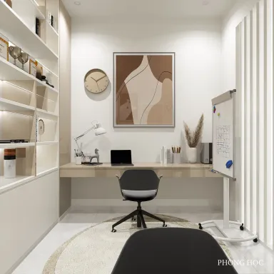 Phòng làm việc - Nhà phố Lê Trọng Tấn - Phong cách Modern