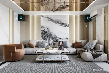Phòng giải trí - Nhà phố Lê Trọng Tấn - Phong cách Modern