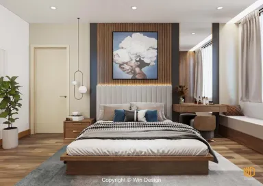  Phòng ngủ - Căn hộ 68m2 Quận 7 - Phong cách Modern 