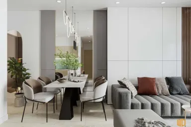 Căn hộ 68m2 Quận 7 - Phong cách Modern