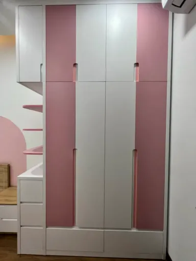 Phòng ngủ - Nhà phố 120m2 tại Bình Dương - Phong cách Modern