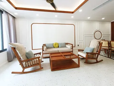 Phòng khách - Nhà phố Quận 1 - Phong cách Modern