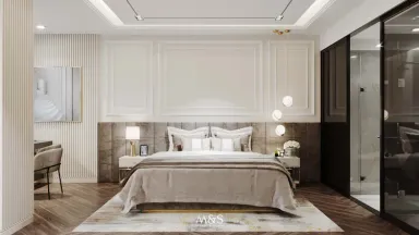 Phòng ngủ - Nhà phố Biên Hòa Đồng Nai - Phong cách Modern