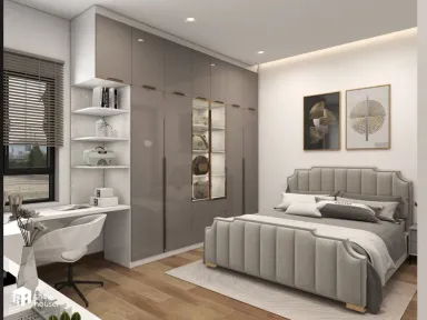 Phòng ngủ - Nhà cấp 4 ở Trà Vinh - Phong cách Modern