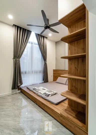 Phòng ngủ - Căn hộ chung cư Gia Hòa Quận 9 - Phong cách Modern