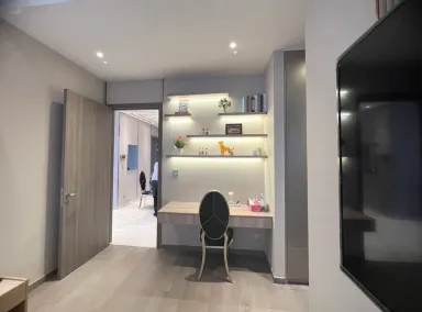 Phòng ngủ - Căn hộ 155m2 THE MARQ Quận 1 - Phong cách Modern