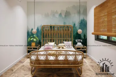  Phòng ngủ - Căn hộ Lavita Charm Thủ Đức - Phong cách Tropical 