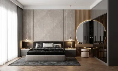 Phòng ngủ - Nhà phố Ân Phú Buôn Ma Thuột - Phong cách Modern