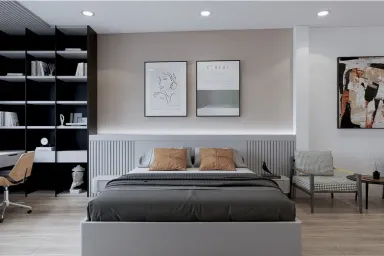 Nhà phố 2 tầng - Phong cách Modern + Scandinavian