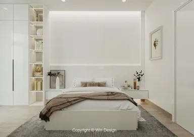 Phòng ngủ - Nhà phố Bình Tân - Phong cách Scandinavian