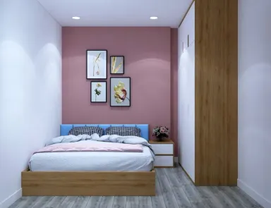 Phòng ngủ - Căn hộ Vinhomes Grand Park Quận 9 - Phong cách Scandinavian