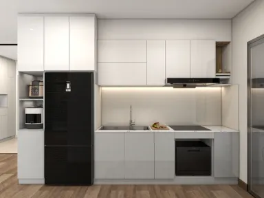 Phòng bếp - Căn hộ Quận 7 - Phong cách Modern