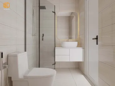  Phòng tắm - Căn hộ Vũng Tàu - Phong cách Scandinavian 