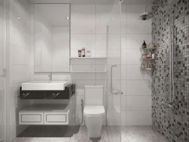 Phòng tắm - Căn hộ Xi Grand Court Quận 10 - Phong cách Modern