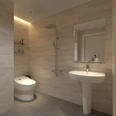 Phòng tắm - Căn hộ chung cư Mỹ Phúc Quận 8 - Phong cách Modern