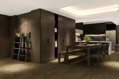 Phòng ăn - Căn hộ Q7 Saigon Riverside Complex Quận 7 - Phong cách Modern