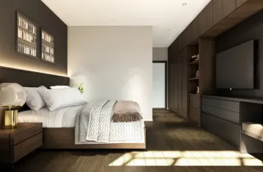 Phòng ngủ - Căn hộ Q7 Saigon Riverside Complex Quận 7 - Phong cách Modern