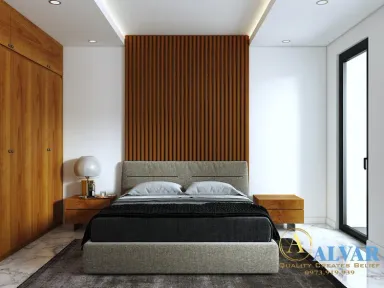 Phòng ngủ - Nhà phố KĐT Vạn Phúc City - Phong cách Modern