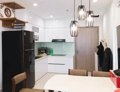Phòng ăn - Căn hộ 2PN tại Vinhomes Grand Park - Phong cách Modern